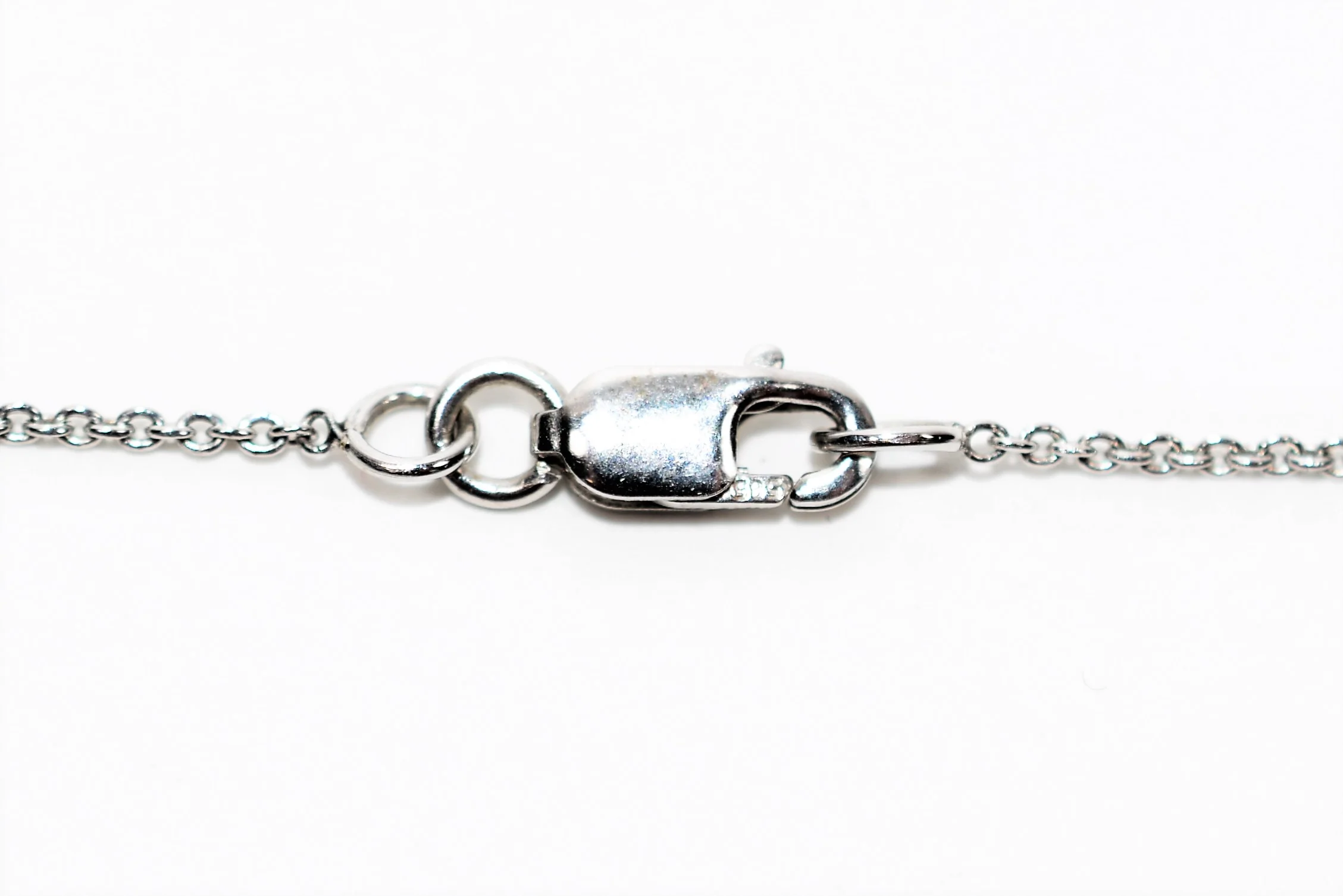 Natural Fancy Blue Diamond Necklace 14K Solid White Gold .33tcw Pendant Necklace Blue Necklace Statement Necklace Cocktail Women’s Necklace - Image 8
