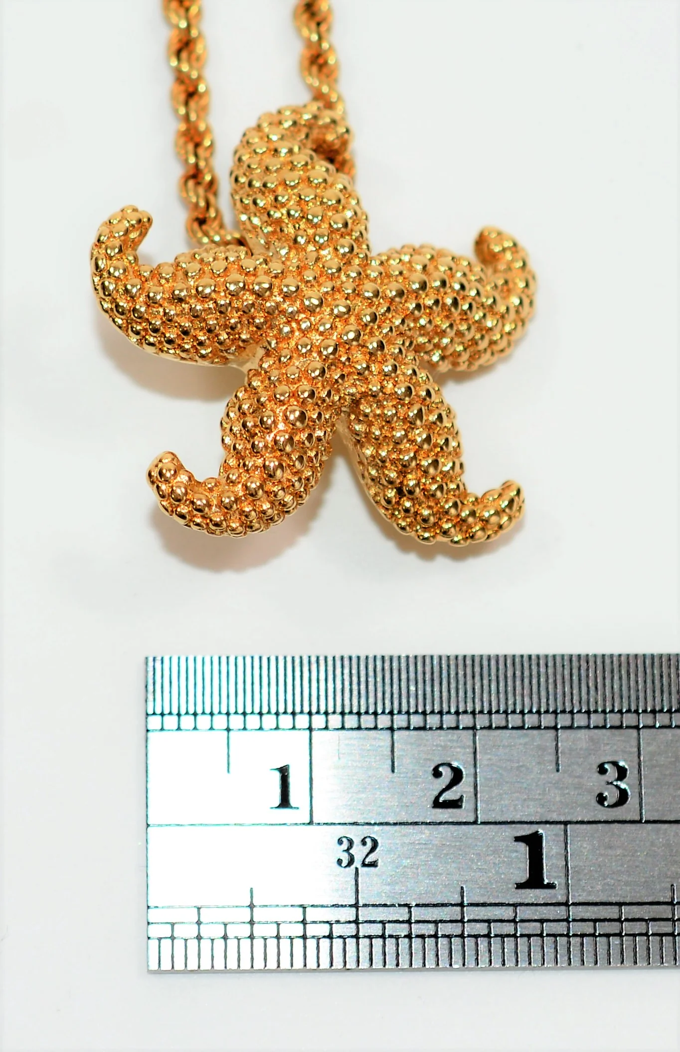Starfish Necklace 14K Solid Gold Pendant Necklace Nautical Necklace Beach Necklace Coastal Necklace Tropical Necklace Gold Necklace Fine - Image 9