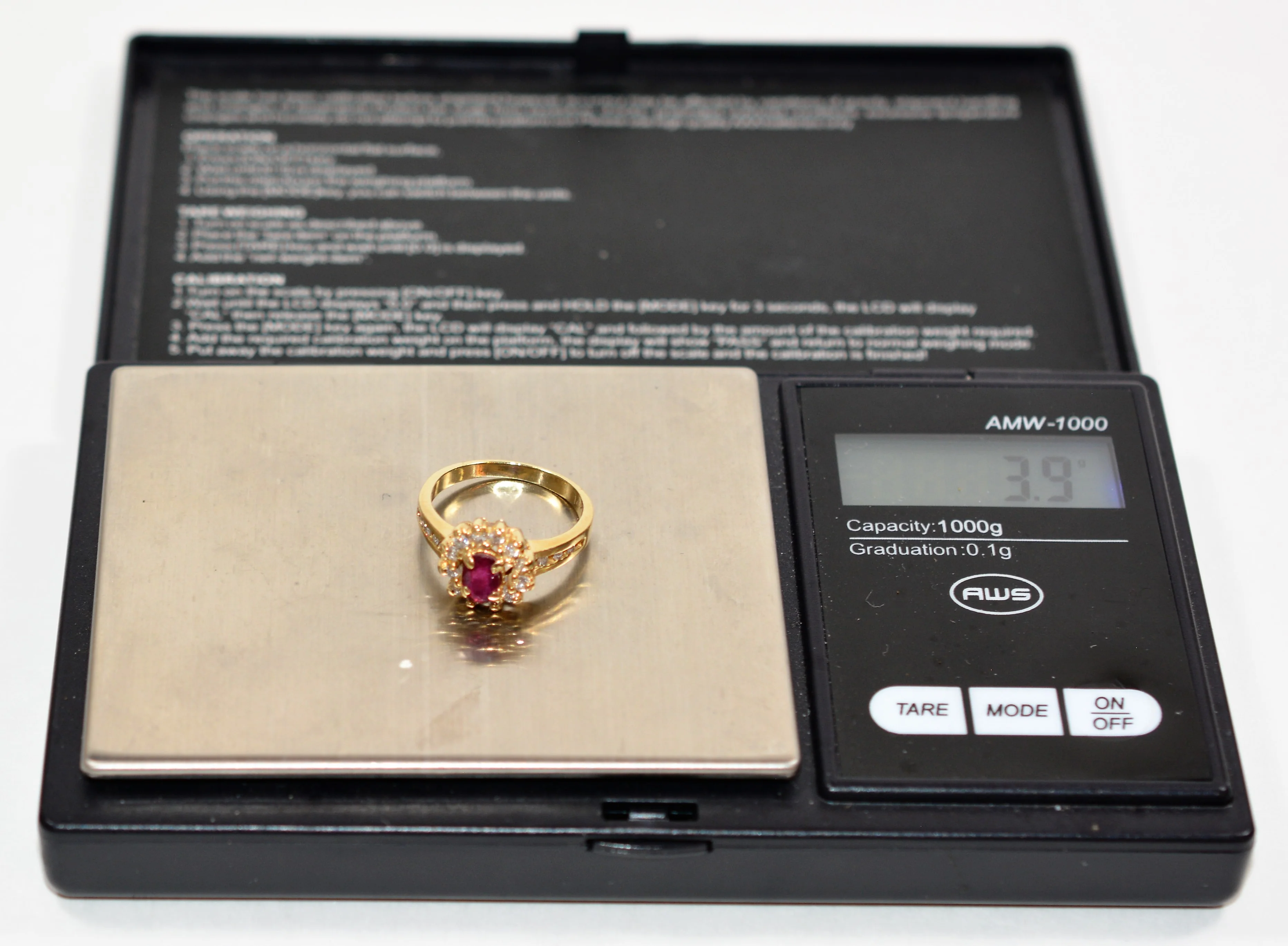 Natural Ruby & Diamond Ring 14K Solid Gold .67tcw Ruby Ring July Birthstone Ring Red Ring Gemstone Ring Engagement Ring Vintage Women's Ring - Image 11