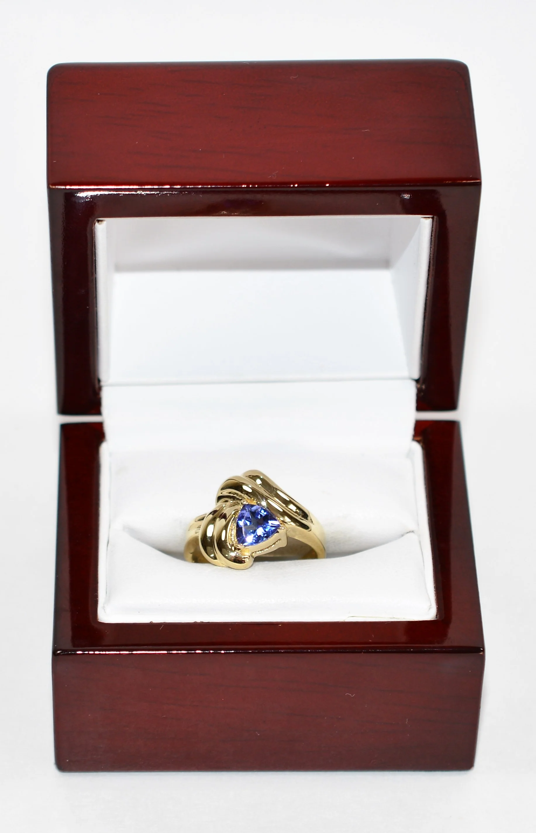 Natural Tanzanite Ring 14K Solid Gold .73ct Solitaire Ring Gemstone Ring Vintage Ring Estate Ring December Birthstone Ring Jewellery Jewelry - Image 12