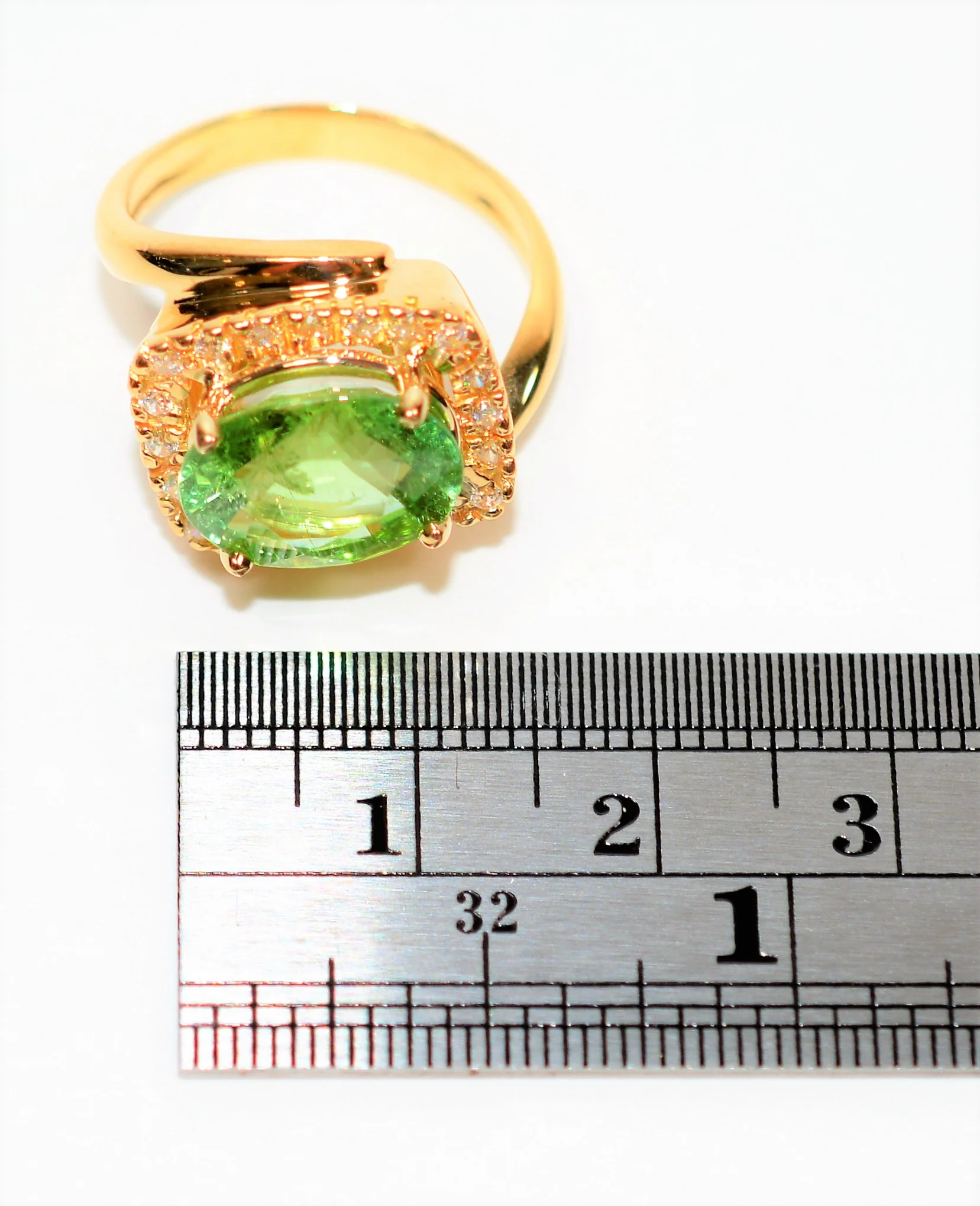 Natural Paraiba Tourmaline & Diamond Ring 18K Solid Gold 4.94tcw Gemstone Jewelry Statement Ring Cocktail Ring Fine Jewellery Birthstone - Image 11