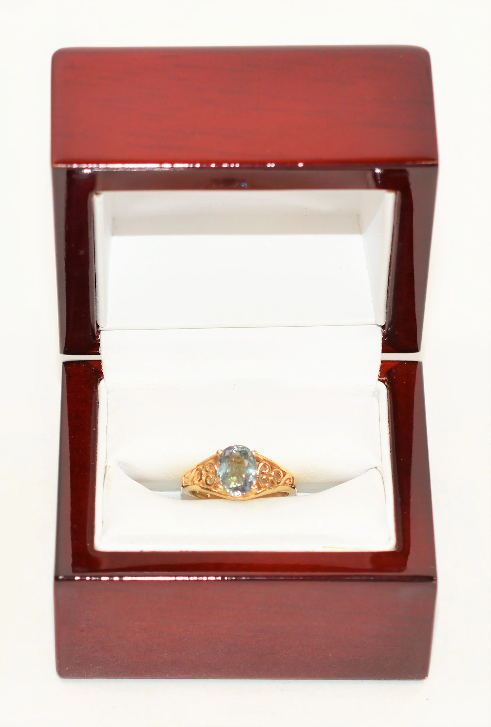 Natural Blue Spinel Ring 14kt Solid Gold 1.80ct Solitaire Ring Gemstone Ring Statement Ring Vintage Ring Ladies Ring June Birthstone Jewelry - Image 12