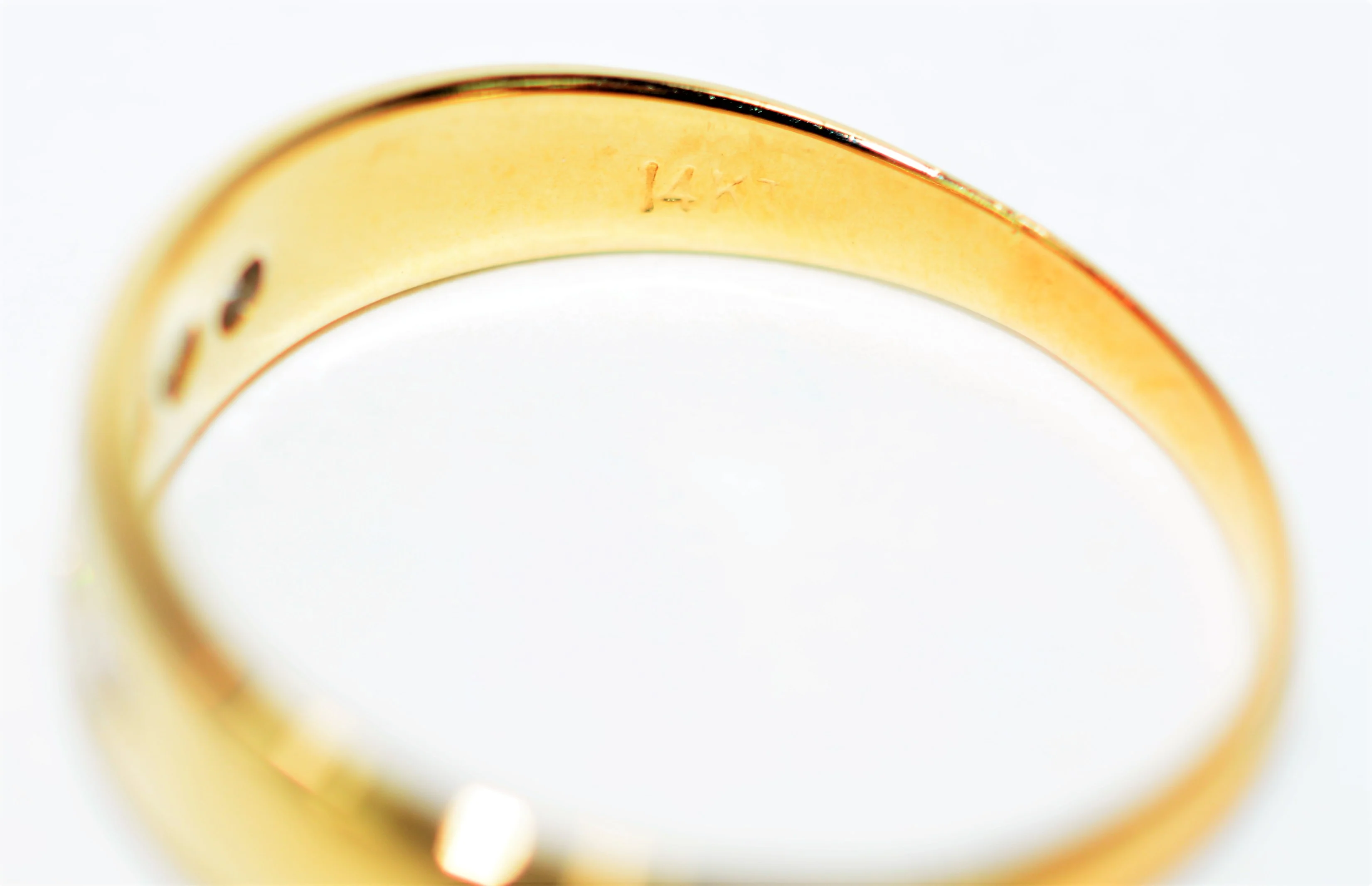 Natural Diamond Ring 14K Solid Gold .30tcw Men's Ring Band Ring Wedding Band Diamond Band Cocktail Ring Statement Ring Gold Ring Gold Band - Image 6