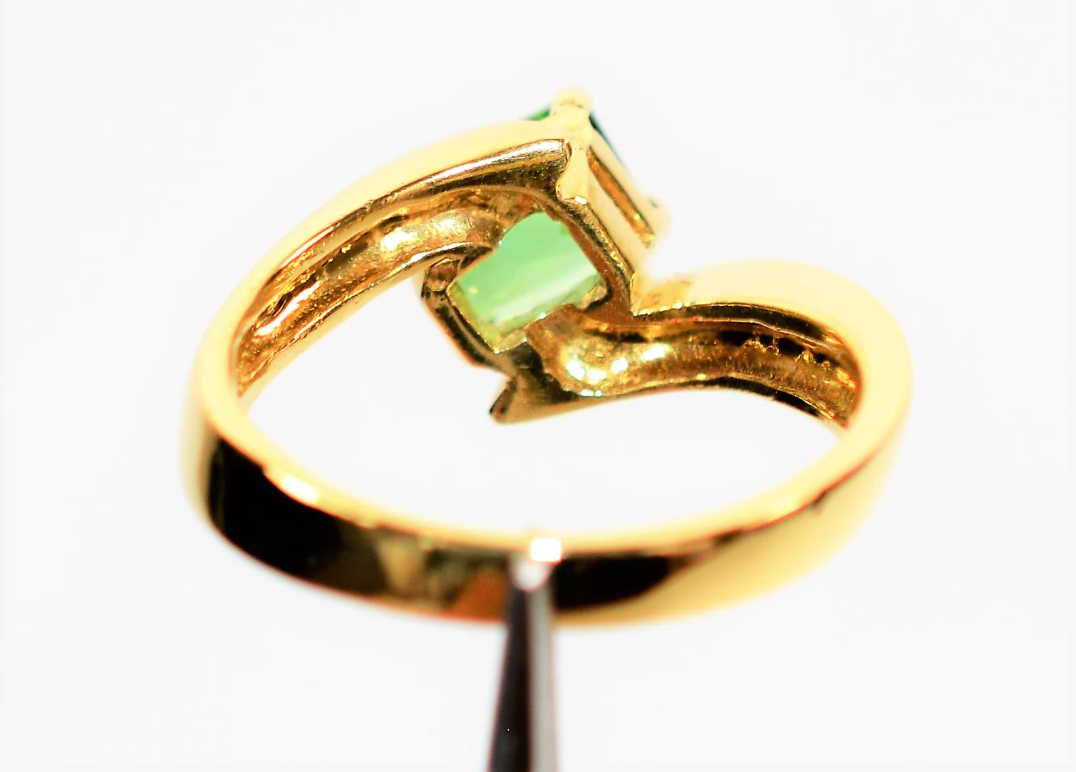 Certified Natural Paraiba Tourmaline Ring 18K Solid Gold 1.25ct Solitaire Gemstone Women's Estate Jewelry - Image 8