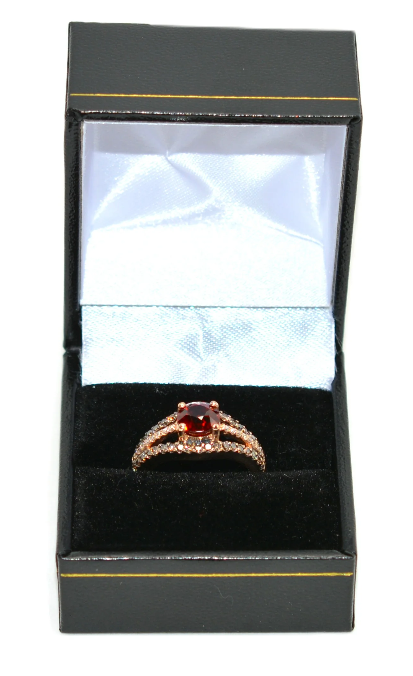 LeVian Natural Spessartine Garnet & Diamond Ring 14K Rose Gold 2.20tcw Mandarin Garnet Designer Le Vian Jewelry Fanta Garnet Orange Gemstone - Image 16
