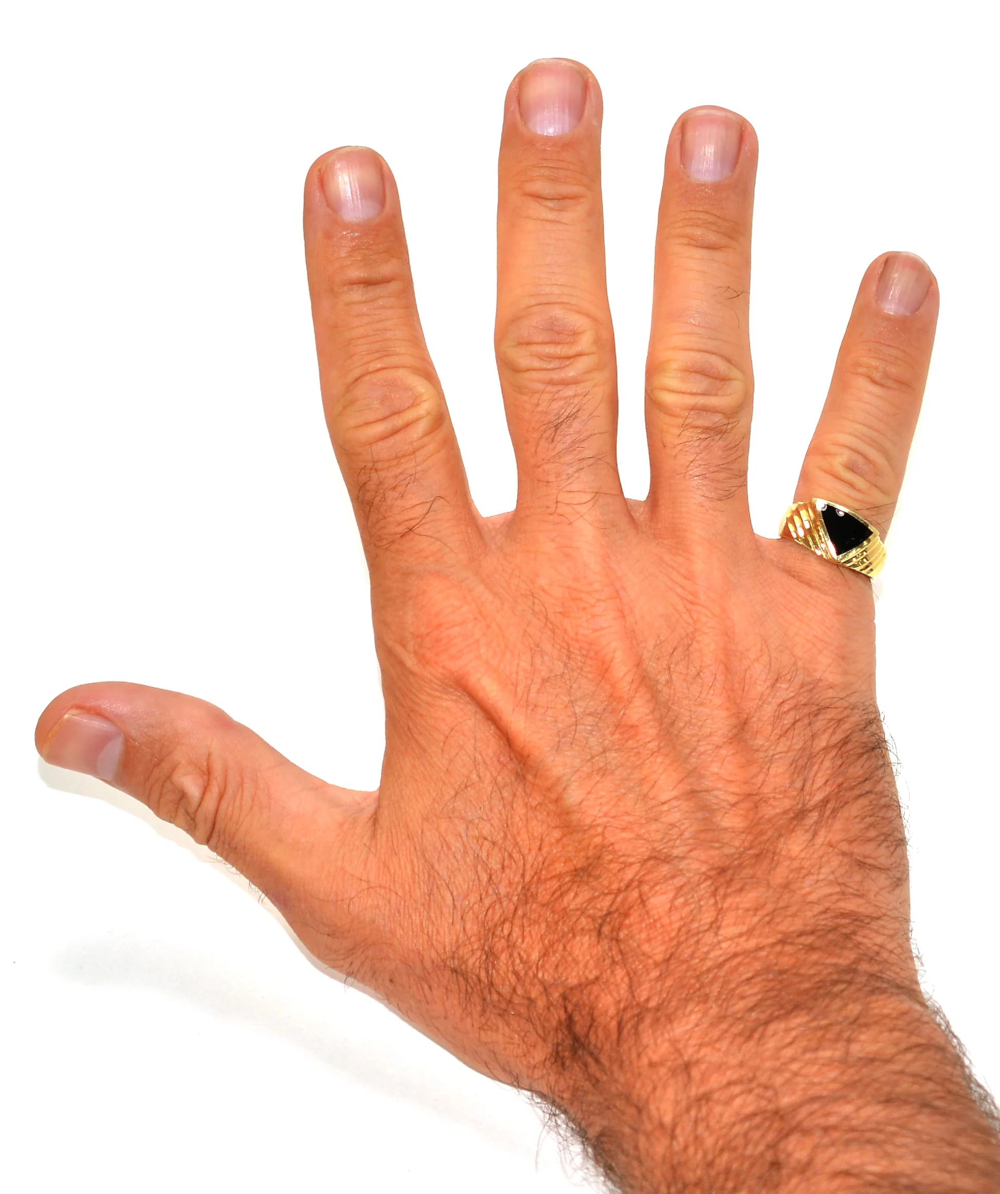 Natural Onyx Ring 14K Solid Gold Men's Ring Gemstone Ring Statement Ring Cocktail Ring Fine Jewelry Vintage Jewelry Estate Jewelry - Image 2
