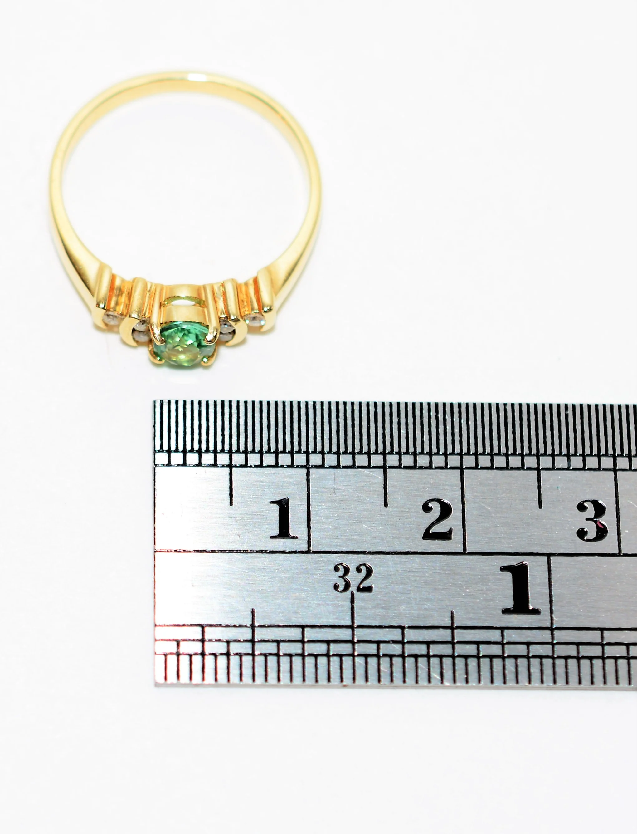 Natural Paraiba Tourmaline & Diamond Ring 14K Solid Gold .44tcw Gemstone Women's Ring Jewellery Statement Ring Fine Jewelry - Image 10