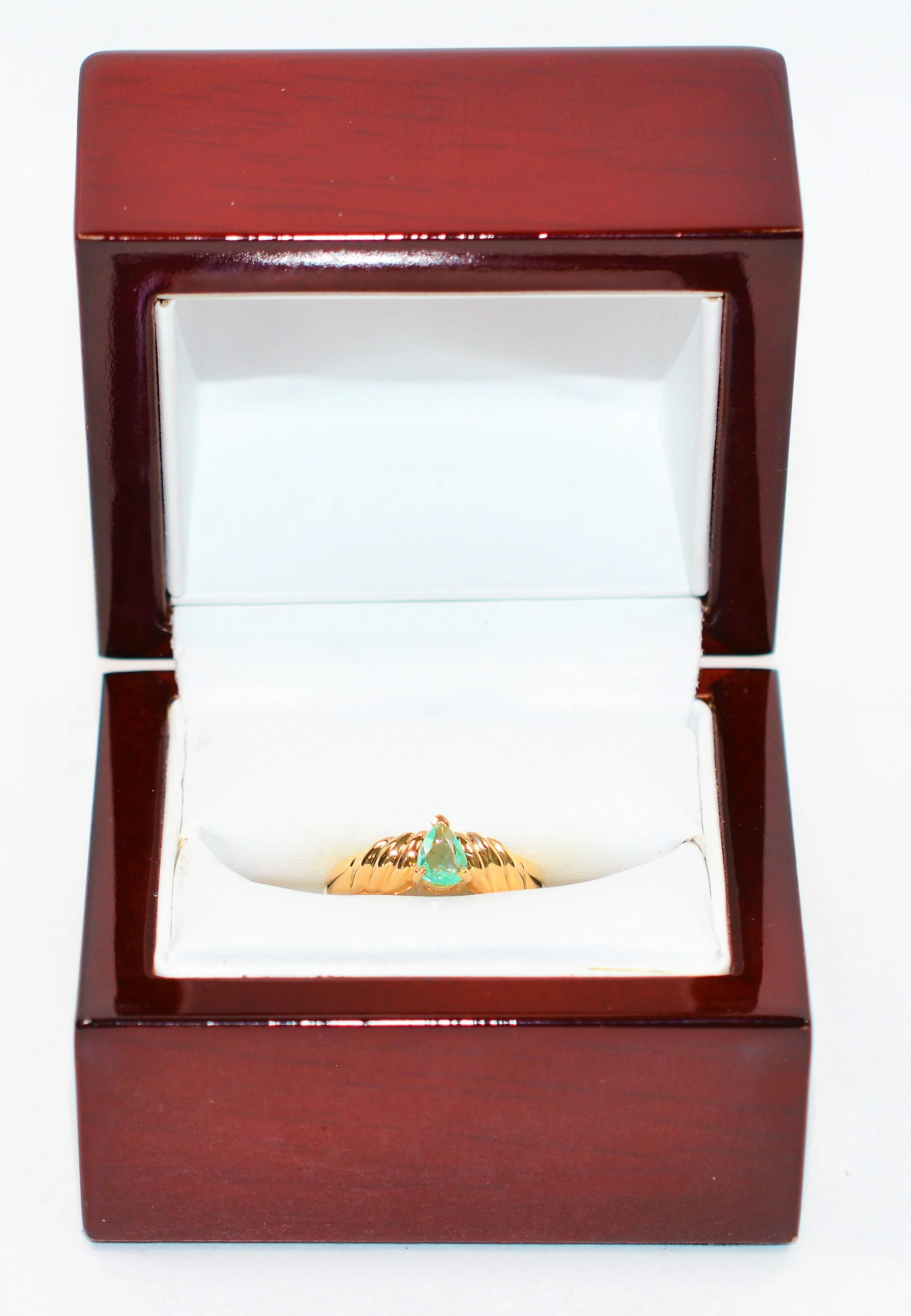 Natural Paraiba Tourmaline Ring 14K Solid Gold .25ct Solitaire Fine Women's Ring Estate Jewelry Fine Jewellery Gemstone Ring Birthstone Ring - Image 12