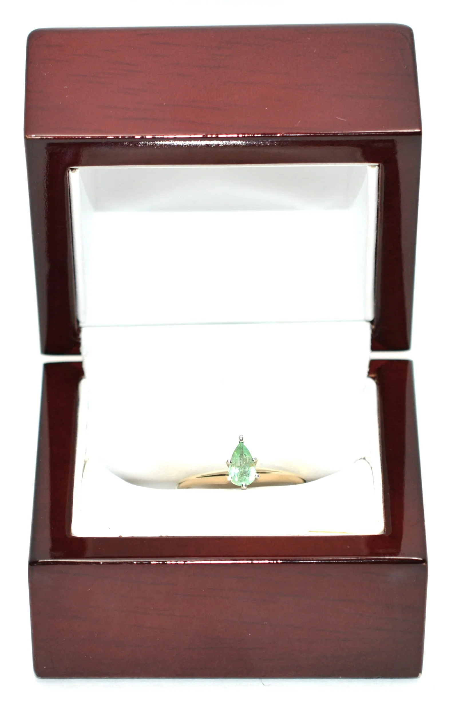 Natural Paraiba Tourmaline Ring 14K Solid Gold .40ct Engagement Ring Gemstone Ring Solitaire Ring Birthstone Ring Stackable Ring Promise - Image 12