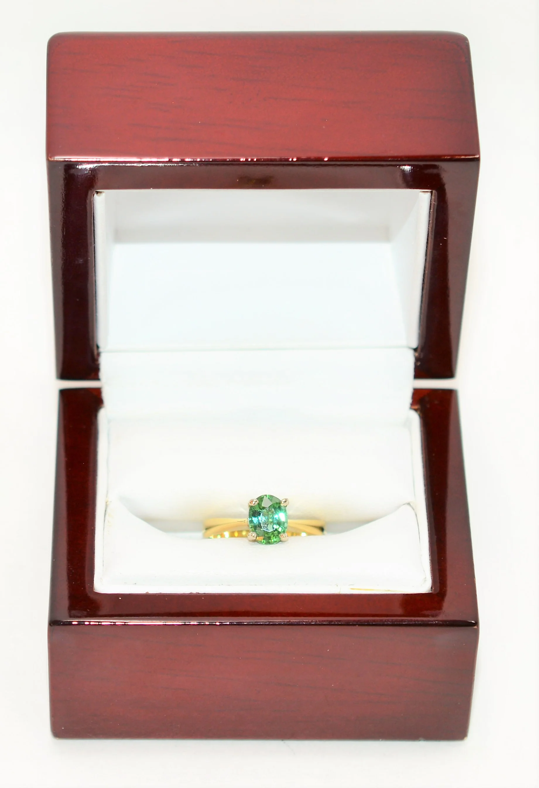 Natural Paraiba Tourmaline Ring 18K Solid Gold .96ct Solitaire Ring Engagement Ring Birthstone Ring Statement Ring Cocktail Ring Jewelry - Image 12