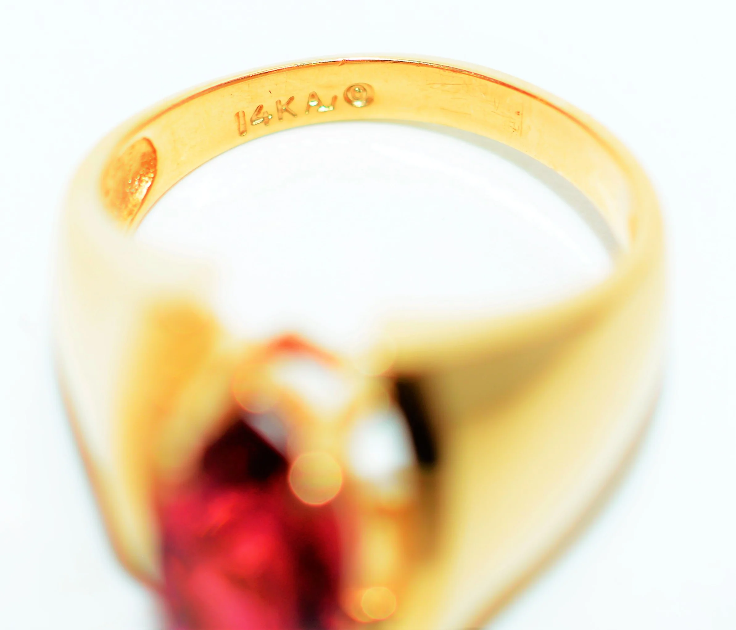 Natural Rubellite Ring 14K Solid Gold 1.92ct Pink Tourmaline Ring Solitaire Ring Cocktail Ring Gemstone Ring Womens Ring Ladies Ring Jewelry - Image 6