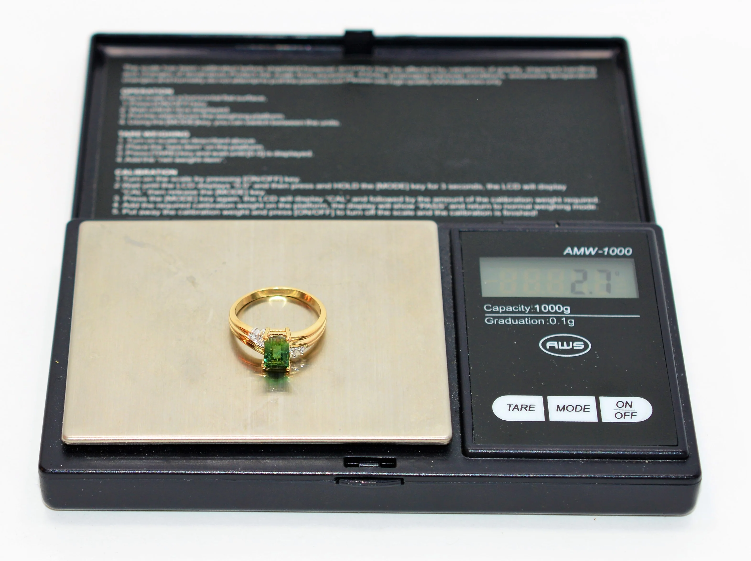 Natural Watermelon Tourmaline & Diamond Ring 14K Solid Gold 1.07tcw Tourmaline Ring Gemstone Ring Women's Ring Ladies Ring Birthstone Ring - Image 11